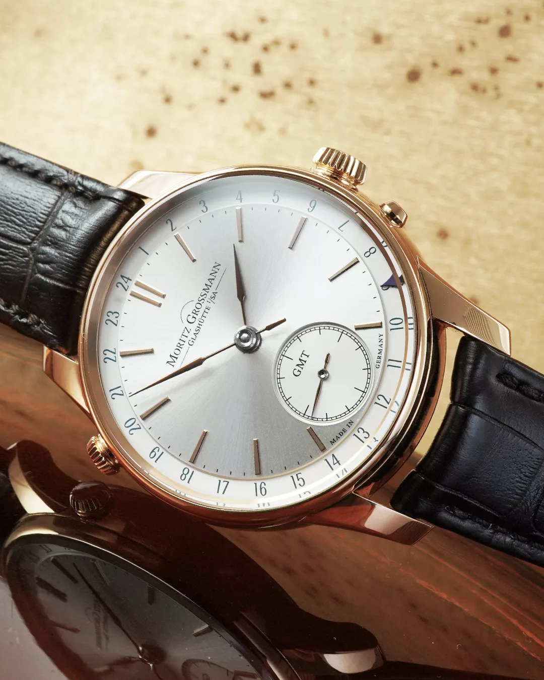 Moritz Grossmann BENU GMT Rose Gold