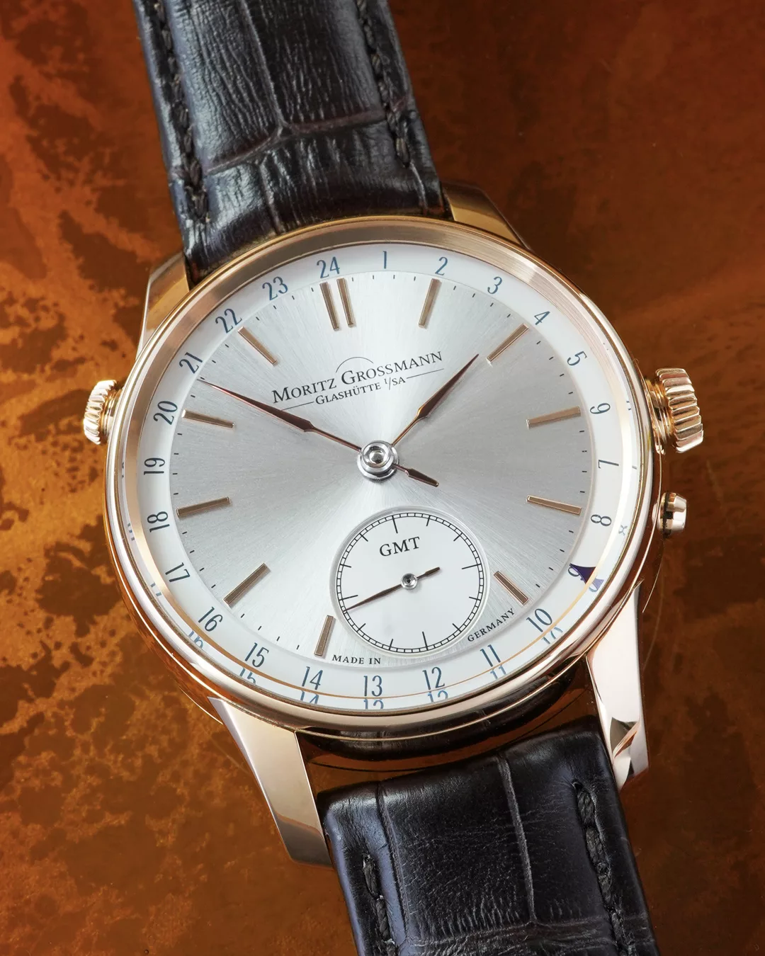 Moritz Grossmann BENU GMT Rose Gold