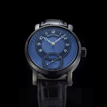 Benzinger Subscription III Blue Guilloche