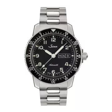 Sinn 104 St Sa A Classic Pilot - Solid Bracelet H-link (Adjustable Clasp)