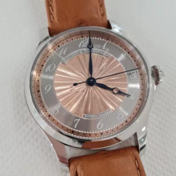 Jaeger & Benzinger Edition 3 Salmon Vintage Movement