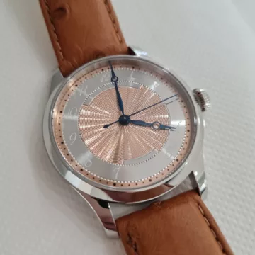 Jaeger & Benzinger Edition 3 Salmon Vintage Movement