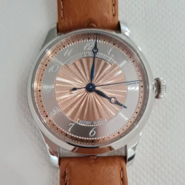Jaeger & Benzinger Edition 3 Salmon Vintage Movement
