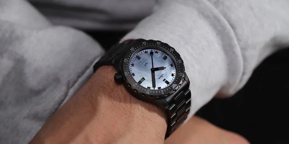 Sinn U1 S Mother of Pearl wrist shot