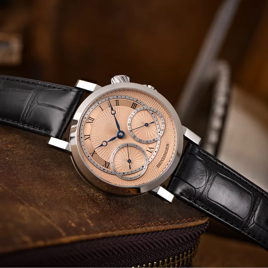 Benzinger GAP 1 Salmon: A Horological Collaboration of Excellence - Define Watches