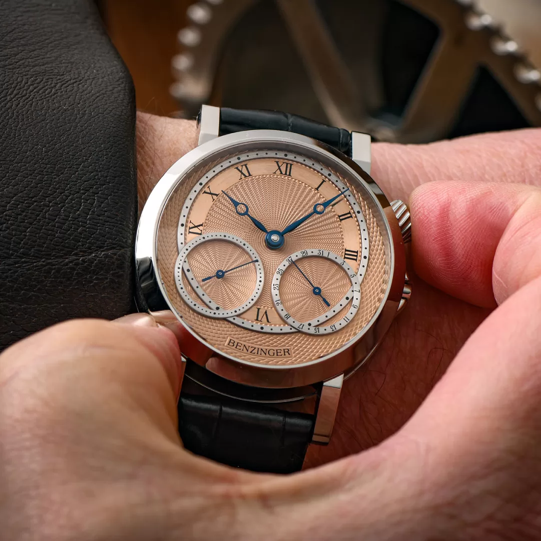 Benzinger GAP 1 Salmon: A Horological Collaboration of Excellence - Define Watches