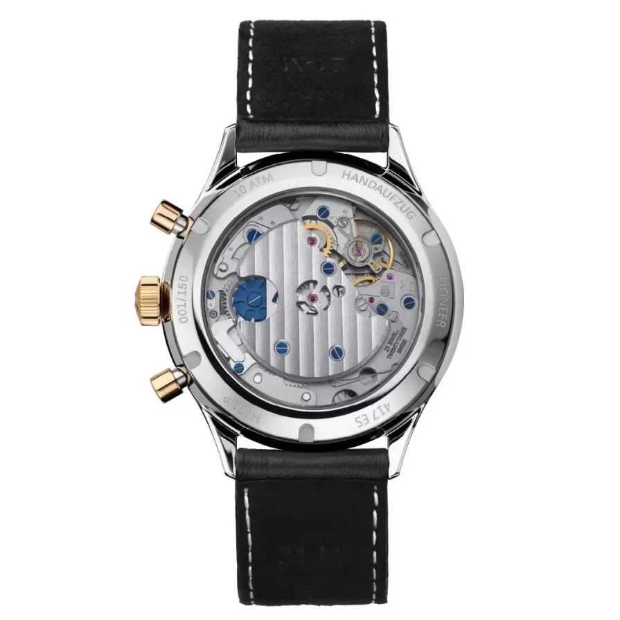 Discover the Elegance of Heritage: The Hanhart 417 ES 1954 Bicolour (39 mm) - Define Watches Discover the Elegance of Heritage: The Hanhart 417 ES 1954 Bicolour (39 mm) - Define Watches