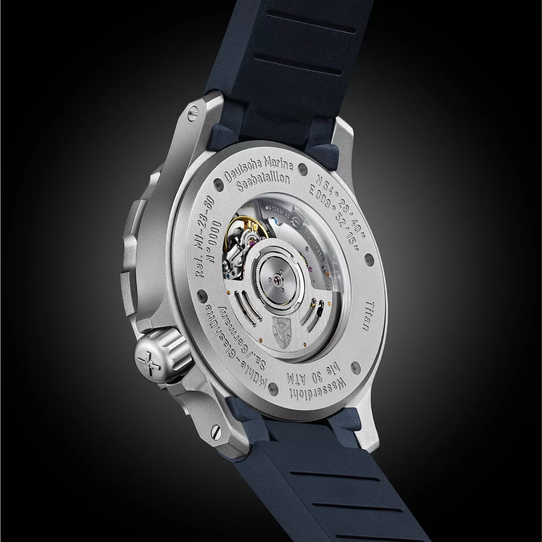 M&uuml;hle-Glash&uuml;tte Seebataillon GMT Blue M1-28-62-KB-II: A Tactical Timepiece for Germany's Sea Battalion - Define Watches