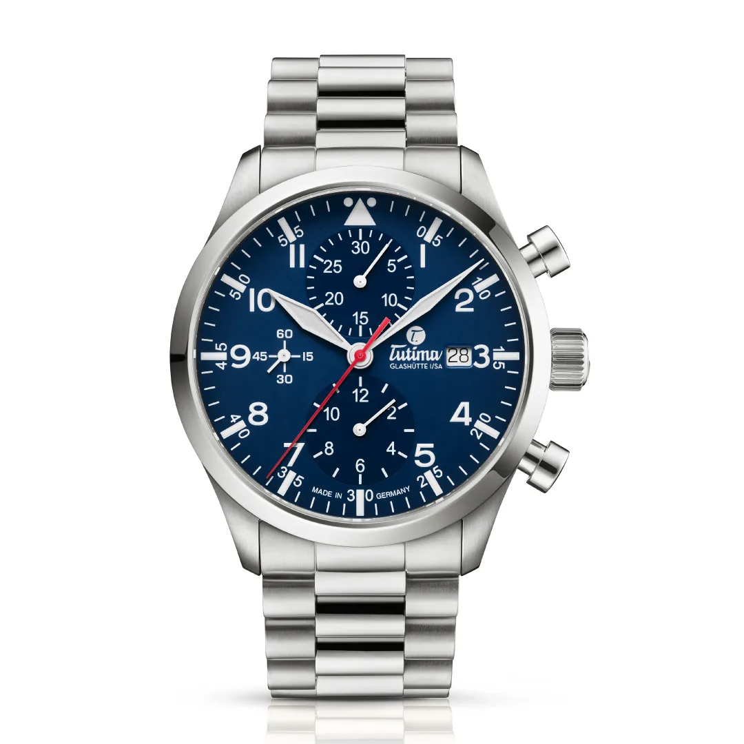 NEW: Tutima Flieger Legacy T5 Chronograph: A Quartet of Style and Precision Takes Flight - Define Watches NEW: Tutima Flieger Legacy T5 Chronograph: A Quartet of Style and Precision Takes Flight - Define Watches