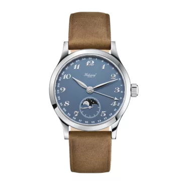 Habring² Oskar Blue Dial Moon Phase Pointer Date