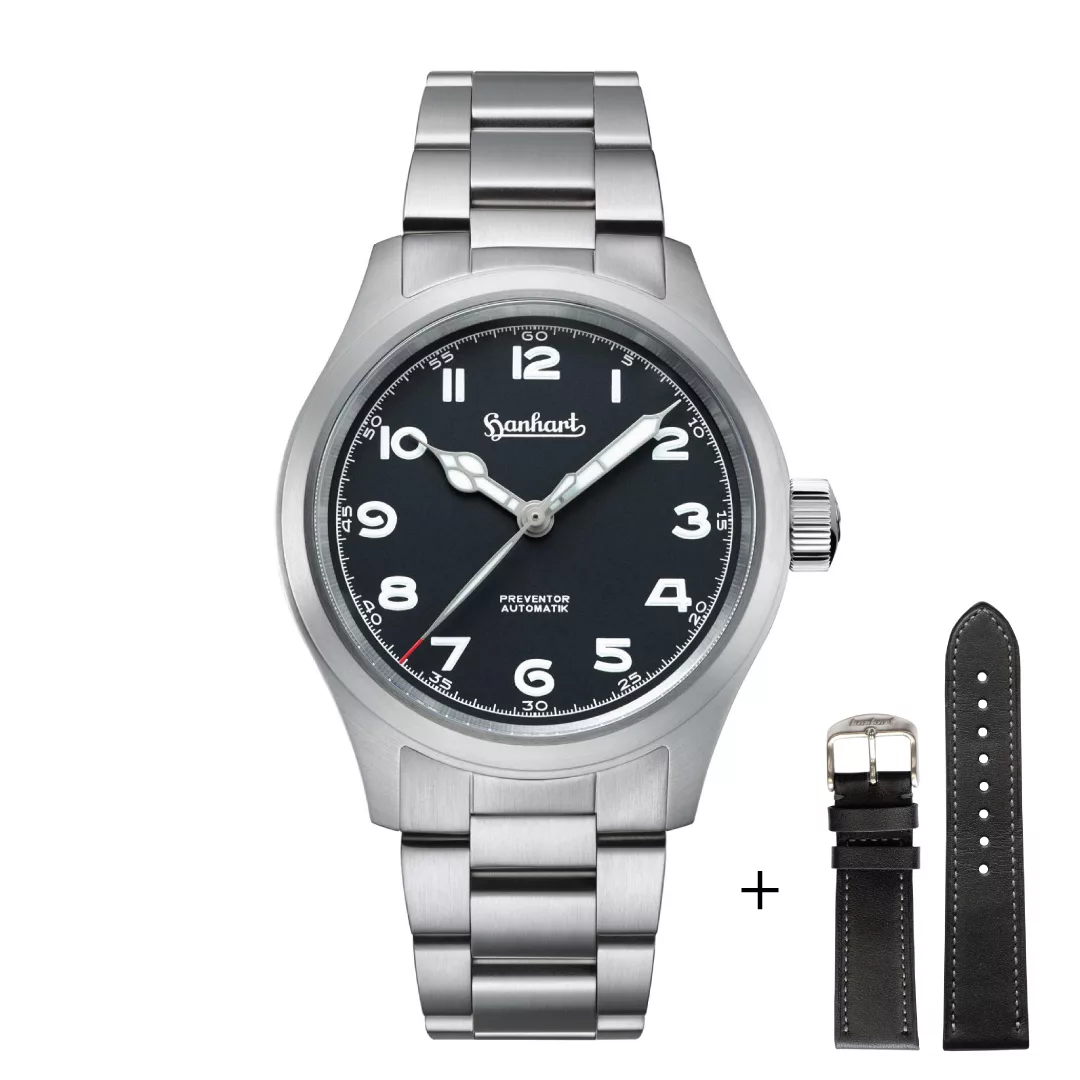 Solid Bracelet plus Leather Band