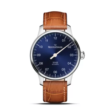 MeisterSinger No03 - Sunburst blue (BM9908, 38mm)