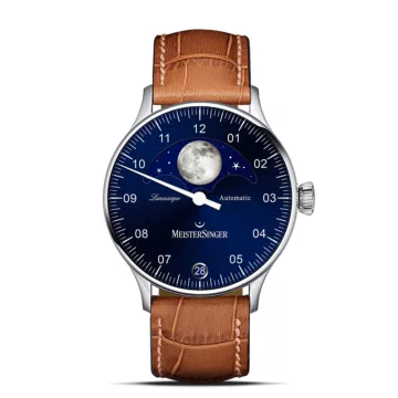 MeisterSinger Lunascope - Sunburst Blue Silver Moon (LS908)
