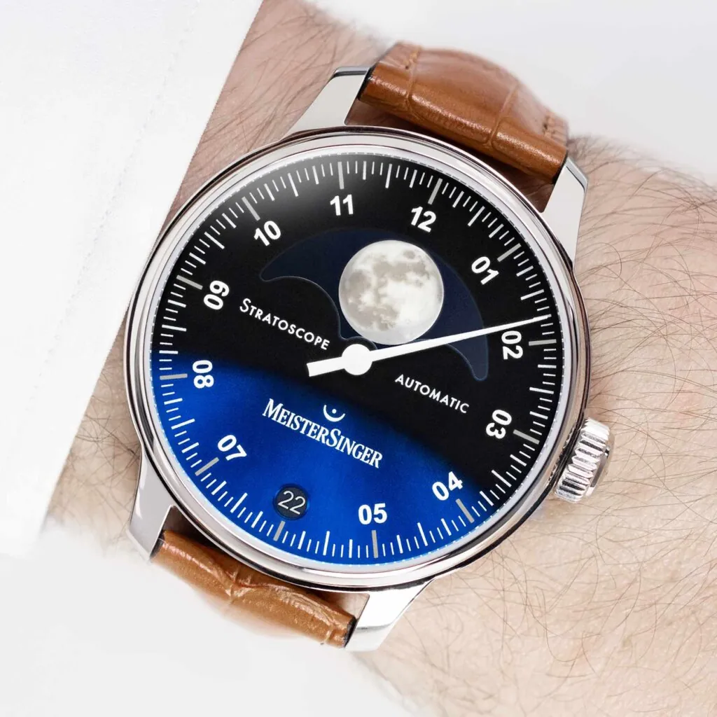 MeisterSinger Stratoscope - Black Blue (ST982)