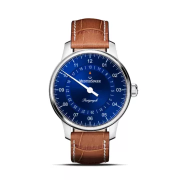 MeisterSinger Perigraph - Sunburst Blue (BM1108, 38mm)