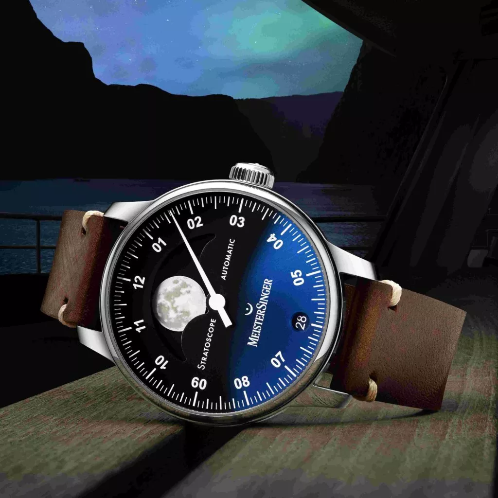 MeisterSinger Stratoscope - Black Blue (ST982)