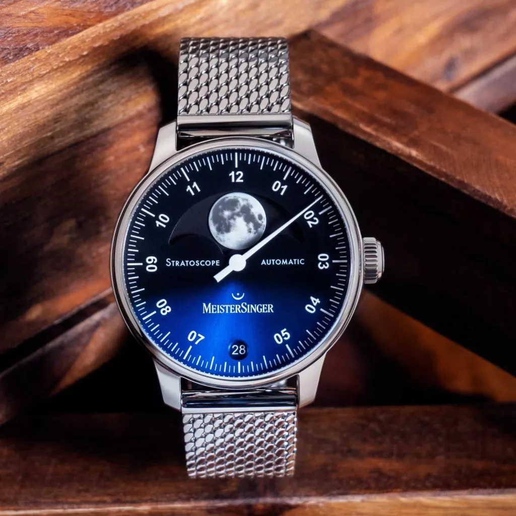 MeisterSinger Stratoscope - Black Blue (ST982)