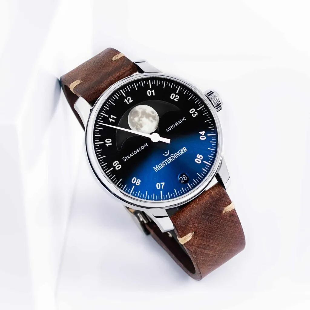 MeisterSinger Stratoscope - Black Blue (ST982)