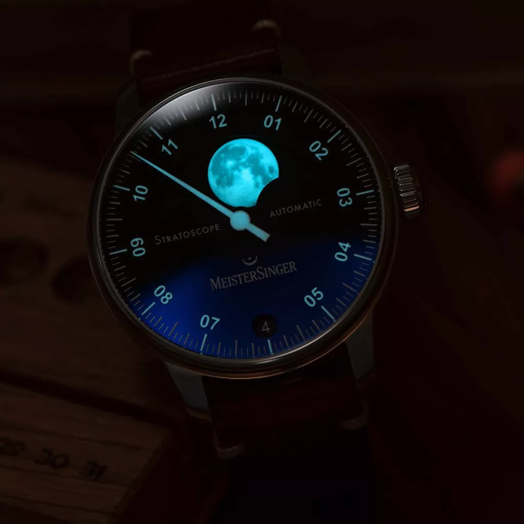 MeisterSinger Stratoscope - Black Blue (ST982)