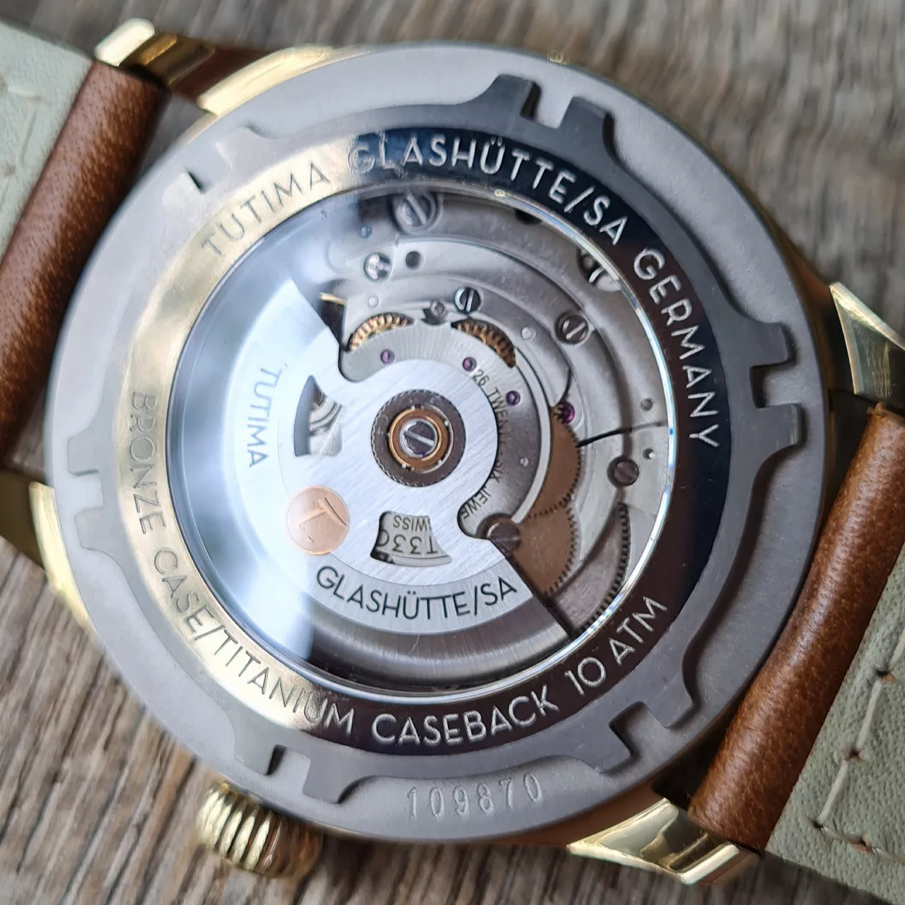 NEW: Tutima's new for 2025 Flieger Bronze Titanium Limited Edition - Define Watches