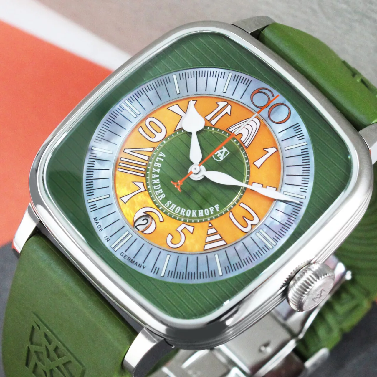 NEW: Green with Ingenuity &ndash; The Alexander Shorokhoff Kandy Sport Unique&rsquo;s Boldest Edition - Define Watches