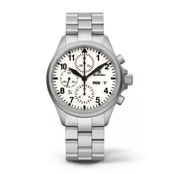 Damasko DC57 (SI Upgrade + SI Dial) - Stainless Steel (Ice-Hardened)