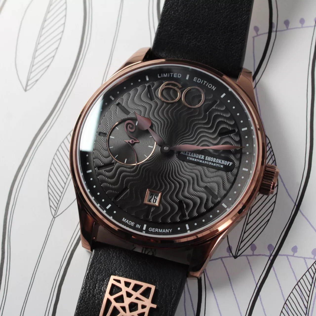 NEW: Reviewing the limited edition Alexander Shorokhoff Neva Brown - Define Watches