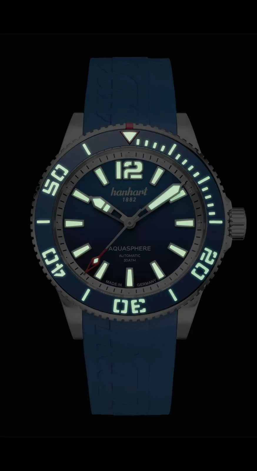 NEW: Hanhart Aquasphere Ocean Fade – Blue: Colour, Depth, and Capability Combined - Define Watches NEW: Hanhart Aquasphere Ocean Fade – Blue: Colour, Depth, and Capability Combined - Define Watches