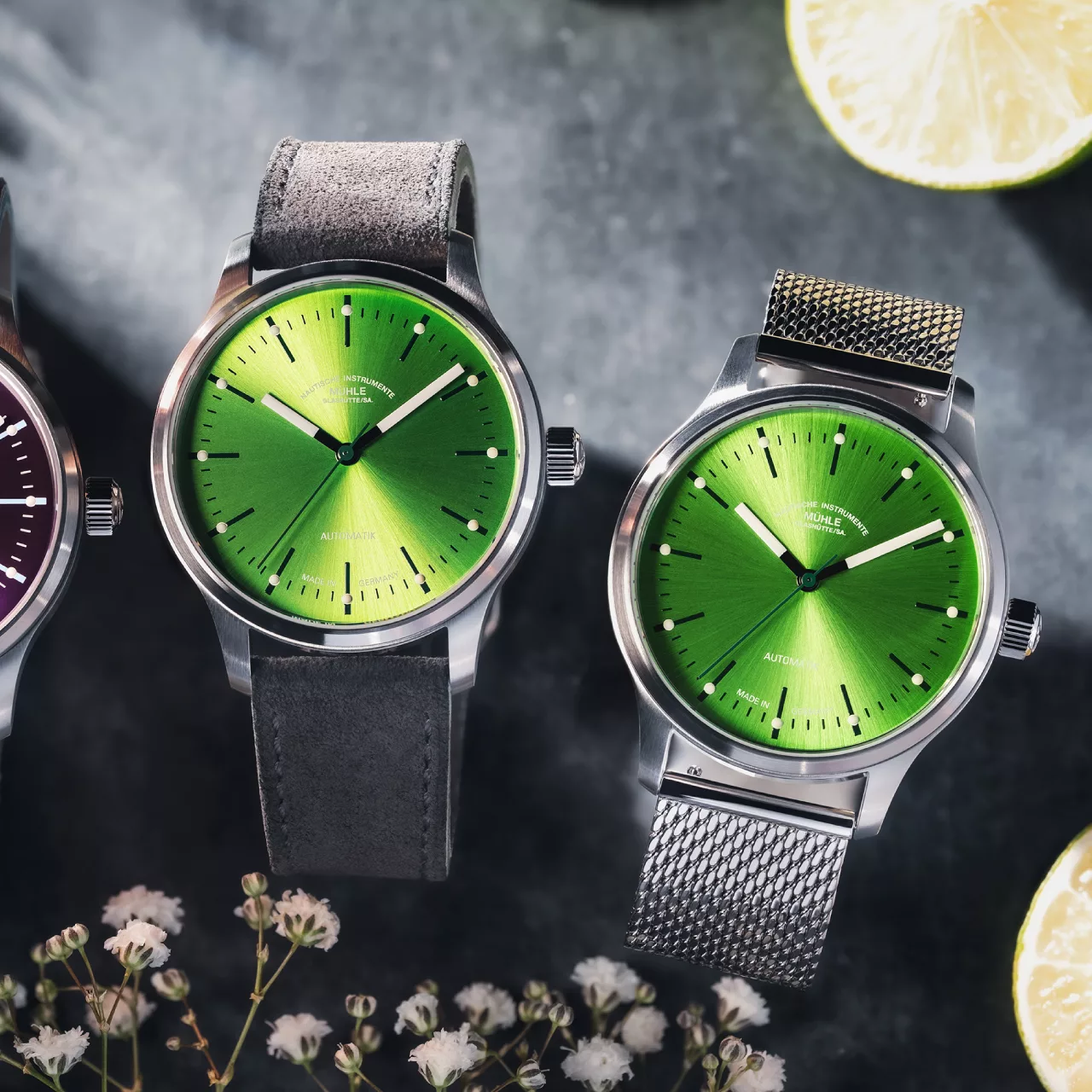 NEW: A Zestful Fusion of Colour, Precision, and Versatility with the Mühle-Glashütte Panova Lime - Define Watches NEW: A Zestful Fusion of Colour, Precision, and Versatility with the Mühle-Glashütte Panova Lime - Define Watches