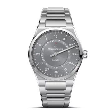 MeisterSinger Kaenos Open Date - Sunburst Grey (KSOD927)
