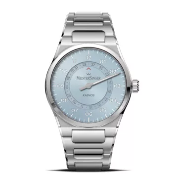 MeisterSinger Kaenos Open Date - Sunburst Ice Blue (KSOD914)