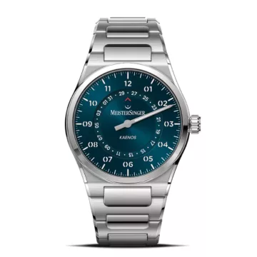 MeisterSinger Kaenos Open Date - Sunburst Petrol (KSOD939)