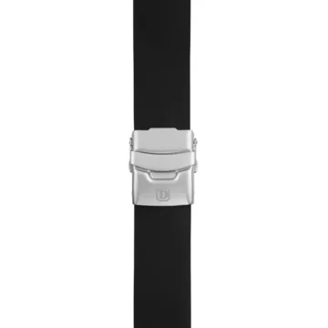 Damasko Rubber Sport Band on Simple Deployment Clasp (20mm)