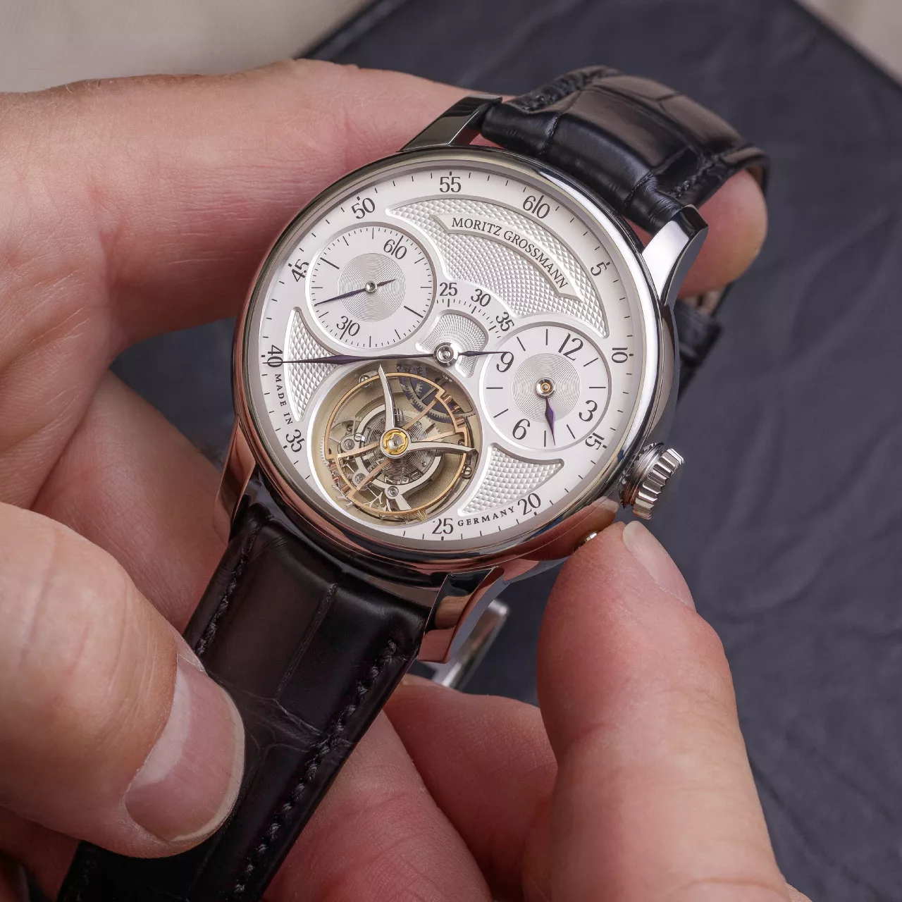 NEW: The collector&rsquo;s piece for the connoisseur - the all-new Moritz Grossmann Tourbillon Titanium - Define Watches