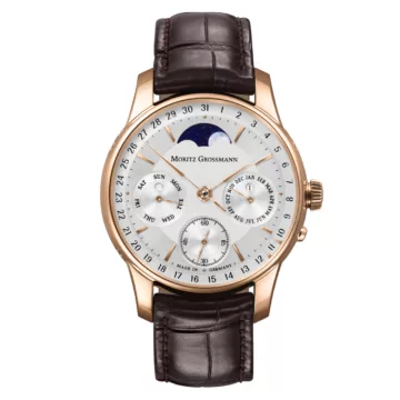 Moritz Grossmann Perpetual Calendar Rose Gold Argente
