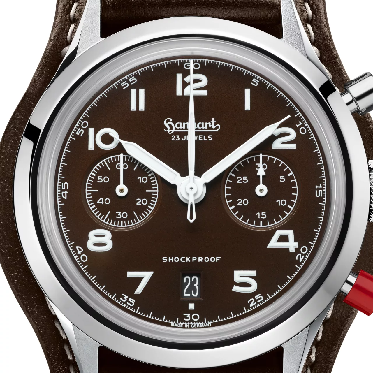 Hanhart Porsche Mag Flyback Date