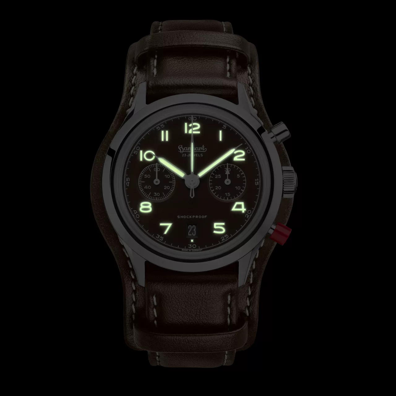 Hanhart Porsche Mag Flyback Date