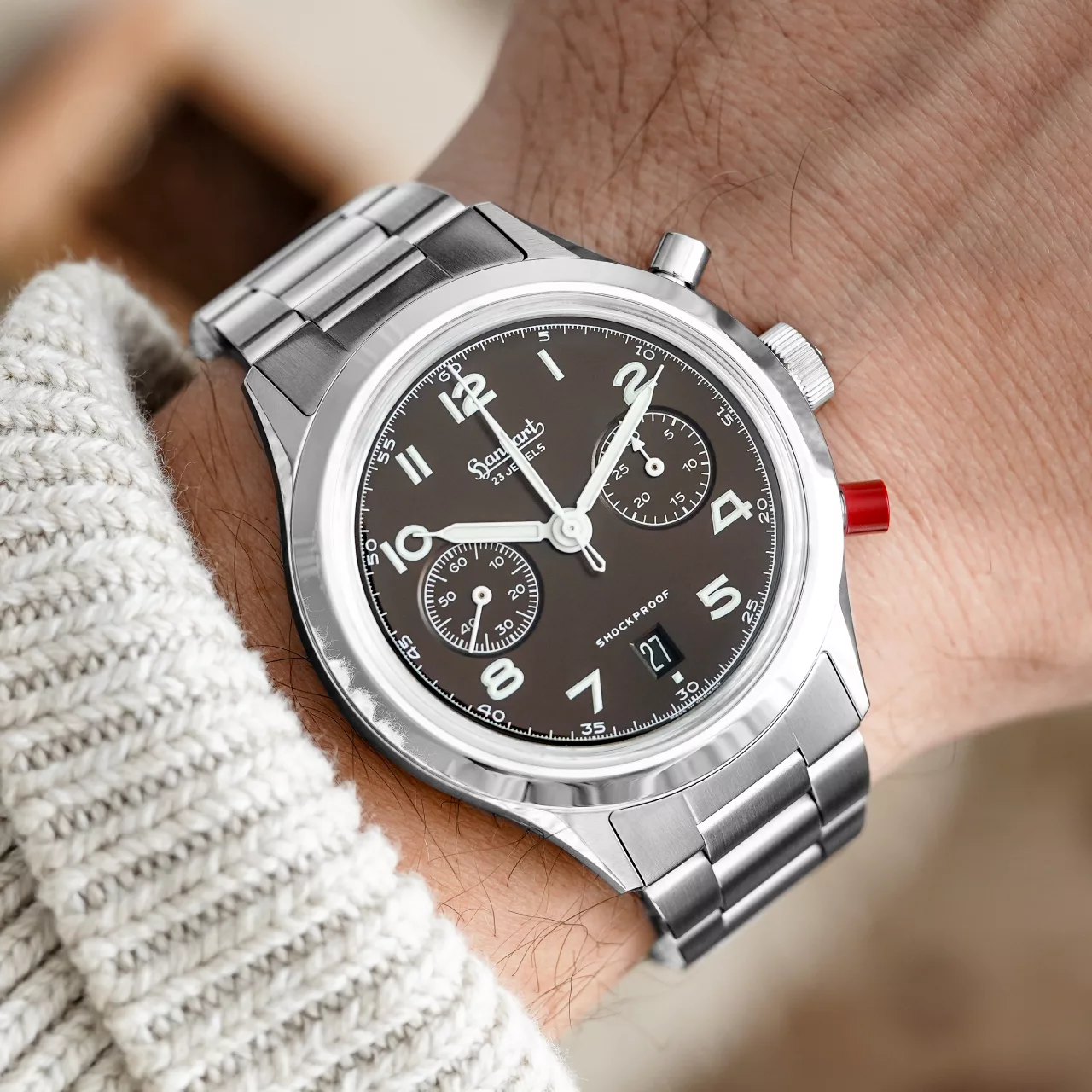 Hanhart Porsche Mag Flyback Date