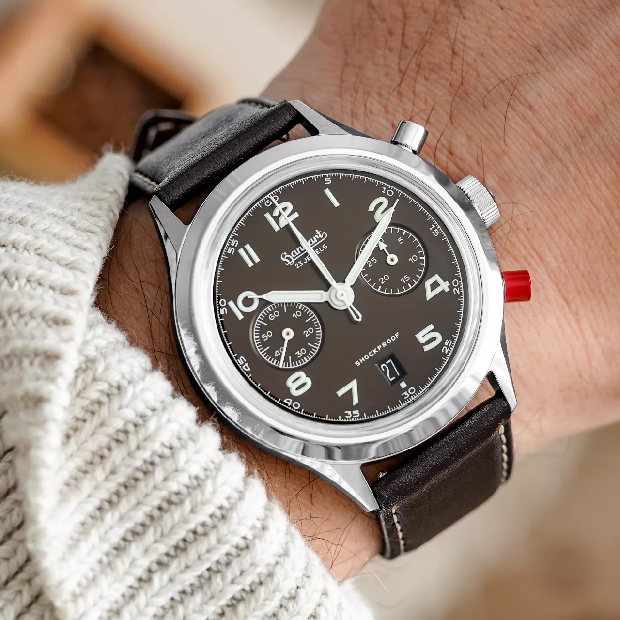 Hanhart Porsche Mag Flyback Date