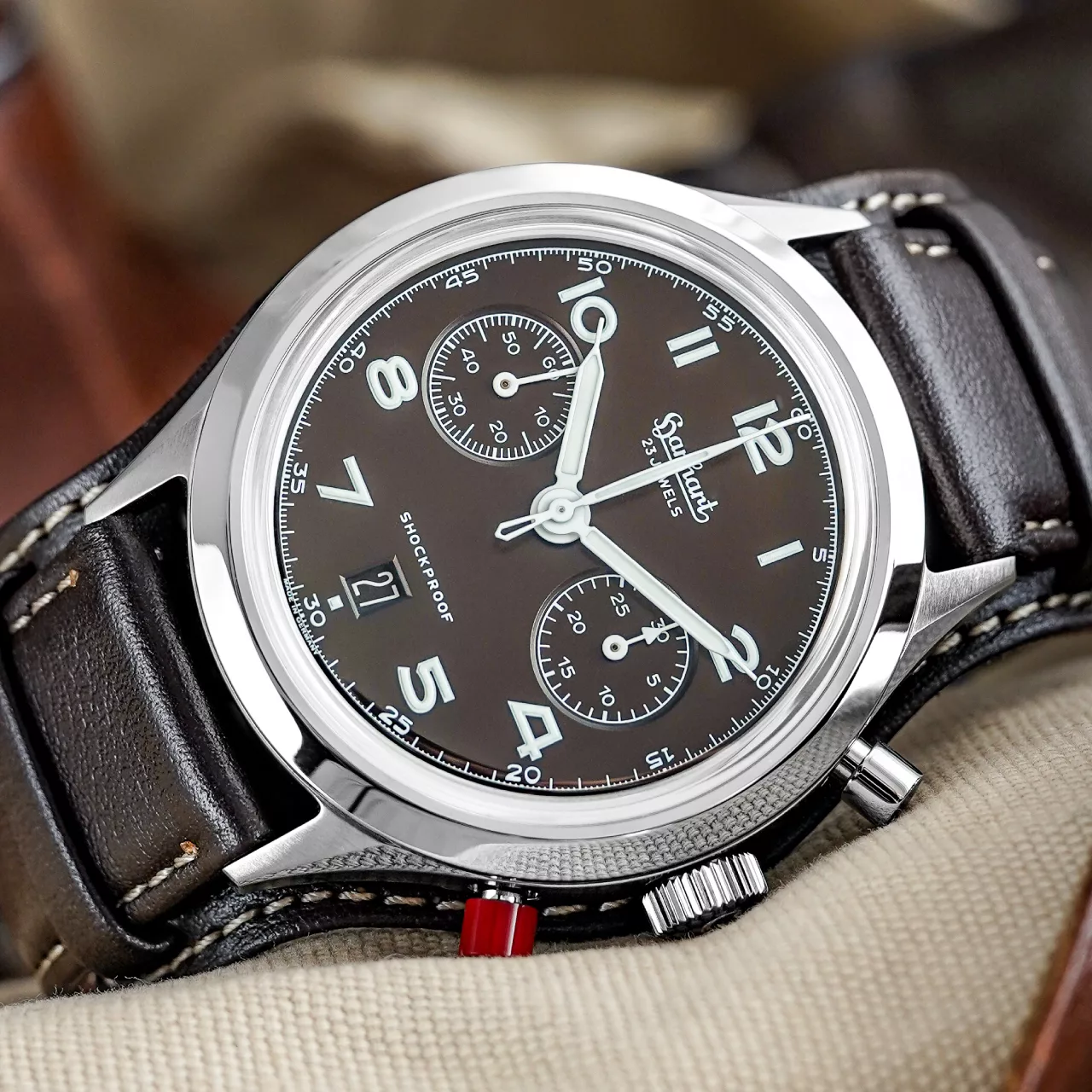 Hanhart Porsche Mag Flyback Date