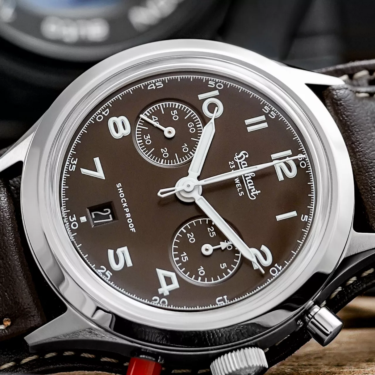 Hanhart Porsche Mag Flyback Date