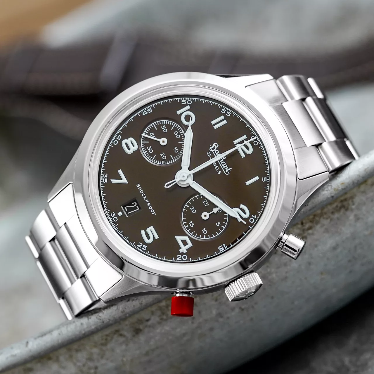 Hanhart Porsche Mag Flyback Date