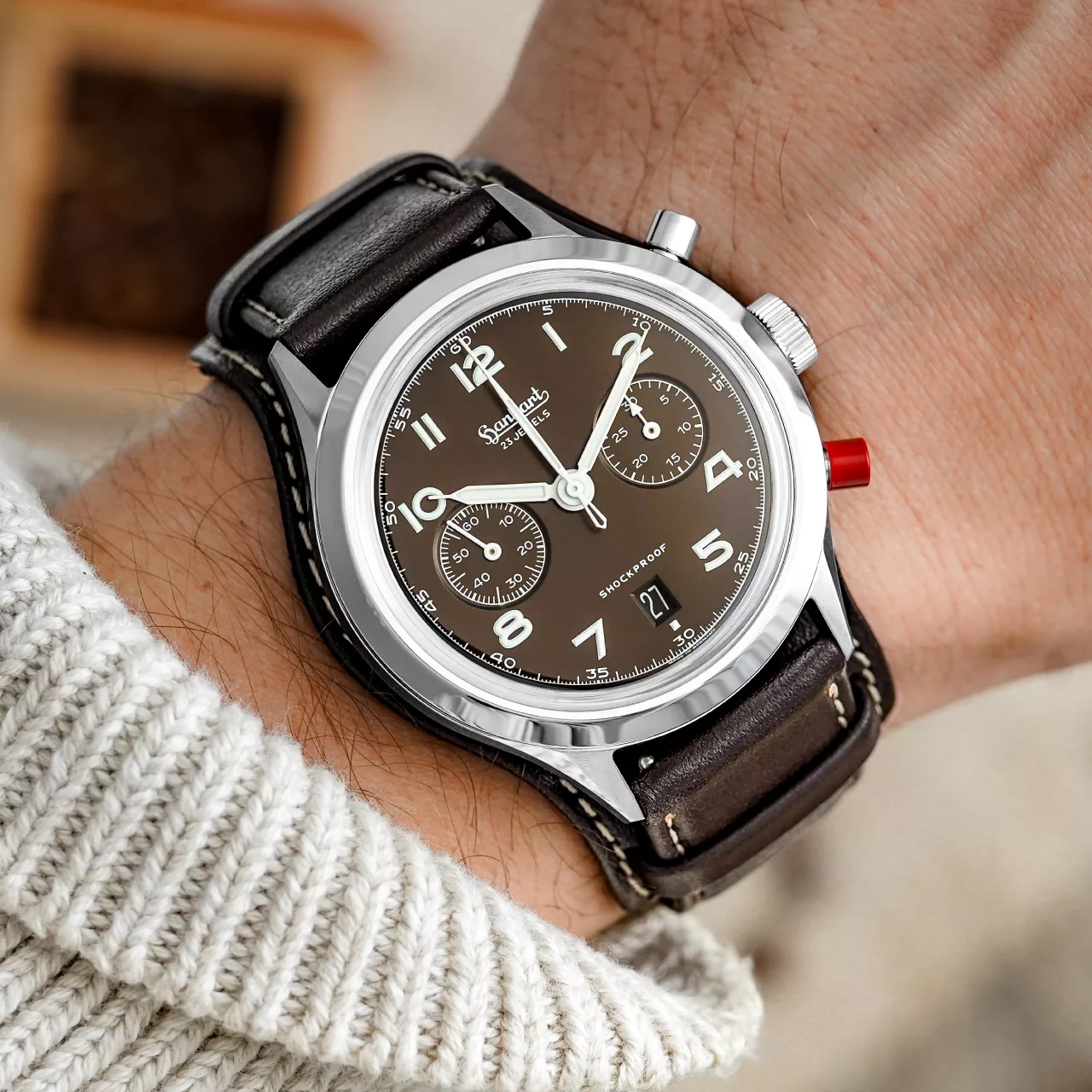 Hanhart Porsche Mag Flyback Date