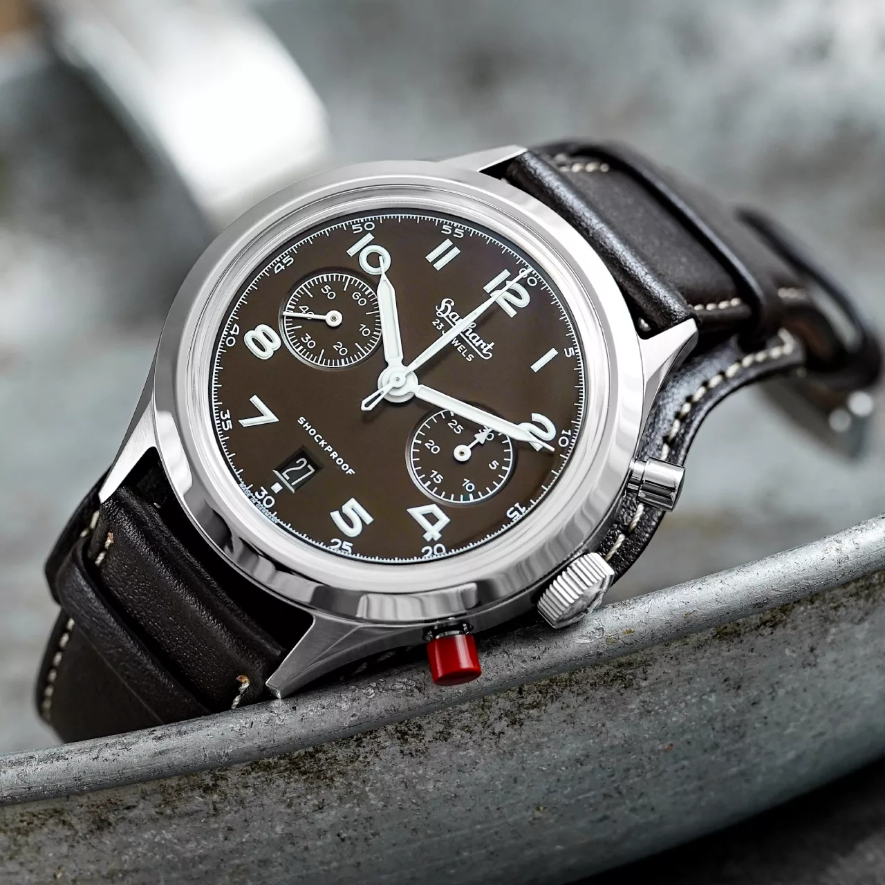 Hanhart Porsche Mag Flyback Date