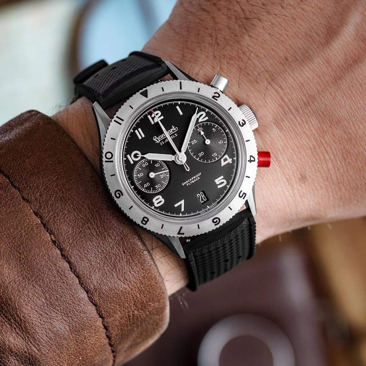 NEW: Hanhart Red Lion Mk II Review: A Modern, Technical Continuation of a Pilot&rsquo;s Icon - Define Watches