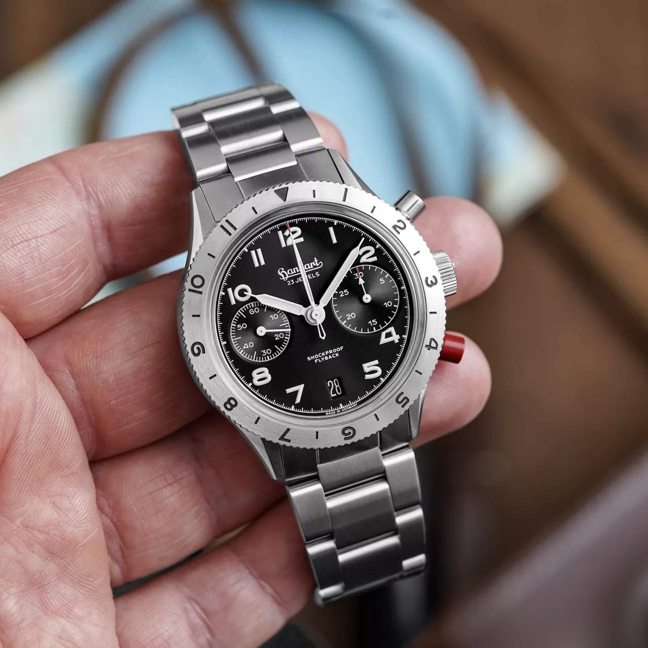 NEW: Hanhart Red Lion Mk II Review: A Modern, Technical Continuation of a Pilot&rsquo;s Icon - Define Watches