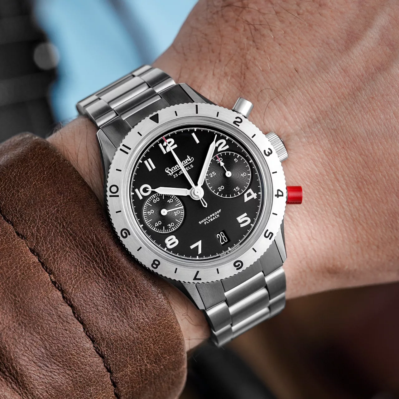 NEW: Hanhart Red Lion Mk II Review: A Modern, Technical Continuation of a Pilot&rsquo;s Icon - Define Watches