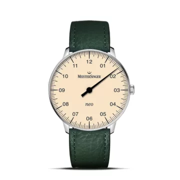 MeisterSinger Neo Sapphire - Ivory (NES903, 36mm)