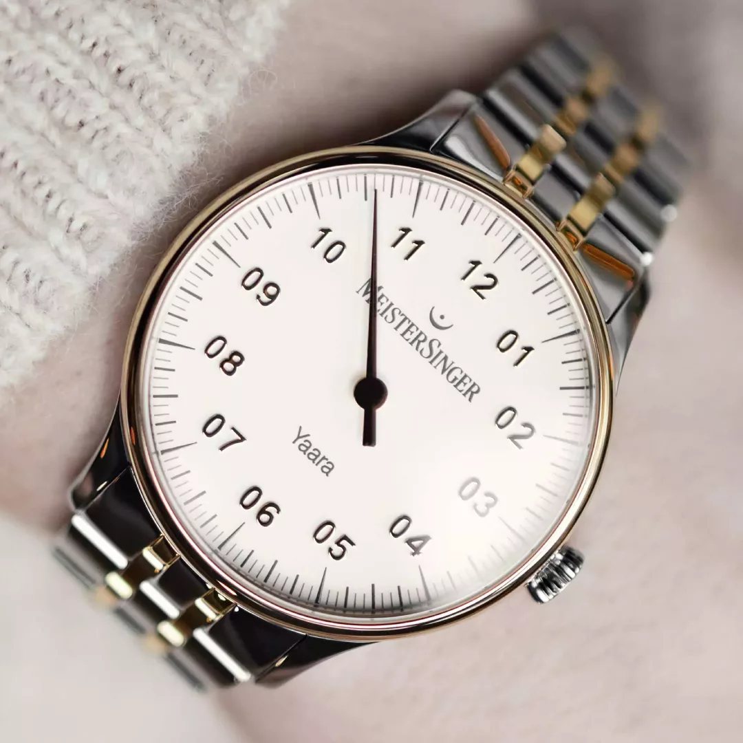 MeisterSinger Yaara - White Gold (YA901G)