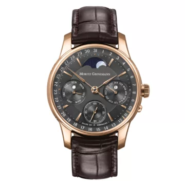 New Watches, New Arrivals & Featured Pieces - Define Watches Moritz Grossmann Perpetual Calendar Rose Gold Charcoal